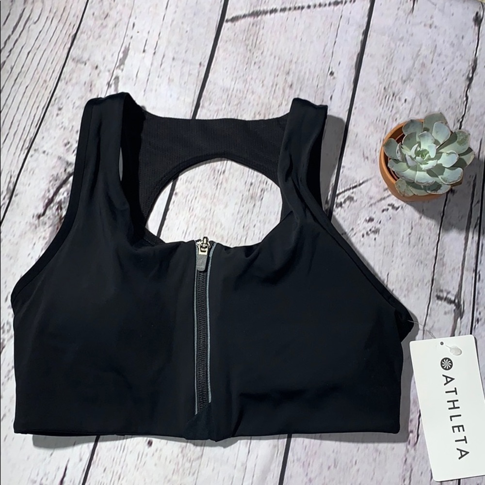 Athleta Zip Along Bra